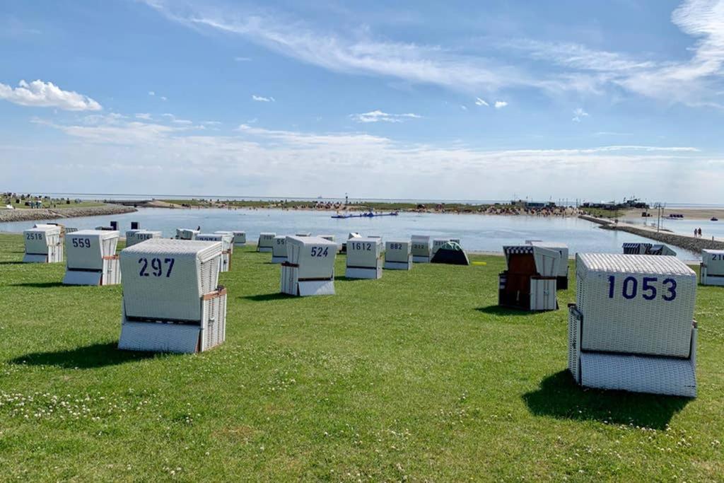 Nordseeglück in Büsum nahe Familienlagune Exterior foto